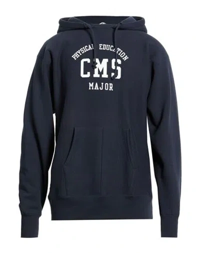 Champion Reverse Weave Man Sweatshirt Midnight Blue Size Xl Cotton, Acrylic