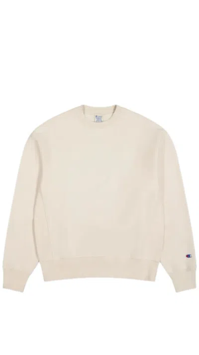 Champion Reverse Weave Relaxed Sweatshirt In Neutral