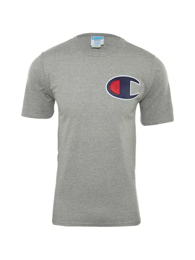 Champion Reverse Weave Short-sleeve T-shirt In Gray