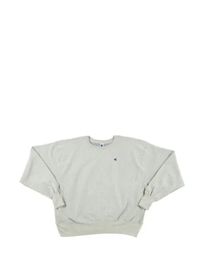 Champion Reverse Weave Sweater In White