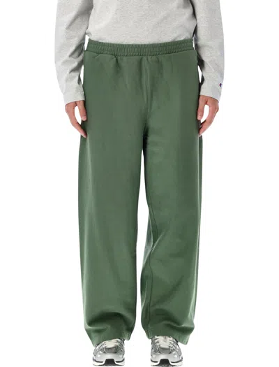 Champion Reverse Weave Wide Leg Pants  Reverse Weave In Green