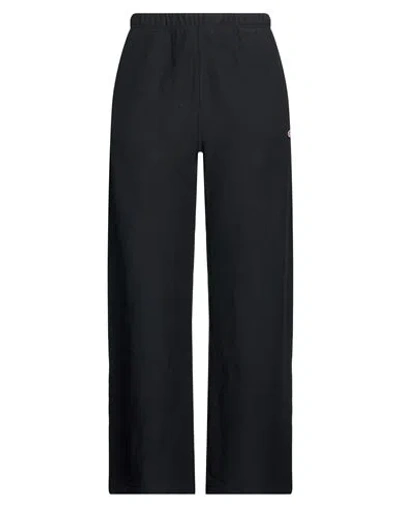 Champion Reverse Weave Woman Pants Black Size Xs Cotton, Polyester