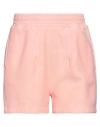 Champion Reverse Weave Woman Shorts & Bermuda Shorts Salmon Pink Size Xl Cotton, Polyester