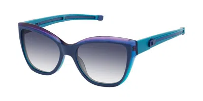 Champion Rowan Polarized C03 Occhiali Da Sole Blu Per Donna