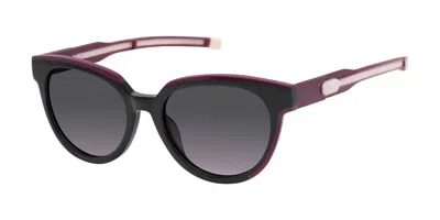 Champion Ruby Polarized C01 Occhiali Da Sole Neri Per Donna