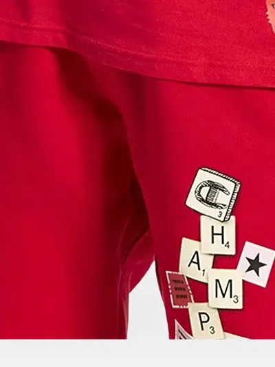 Champion Scrabble Tiles T-shirt In Brown