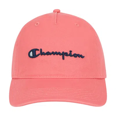 CHAMPION SCRIPT EMBROIDERY ADJUSTABLE CAP