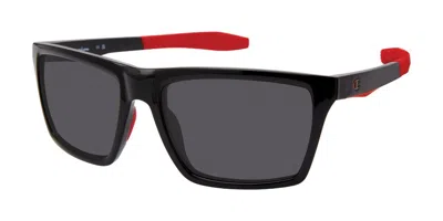 Champion Sent Polarized C01 Occhiali Da Sole Neri Per Uomo In Black
