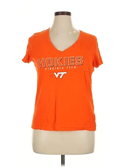 Pre-owned Champion Short Sleeve T-shirt In Orange