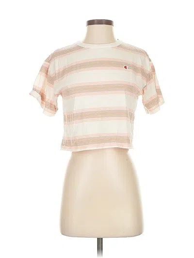 Pre-owned Champion Short Sleeve T-shirt In Pink