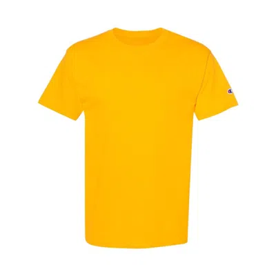 Champion Short Sleeve T-shirt In Gold