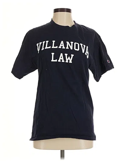 Pre-owned Champion Short Sleeve T-shirt In Blue
