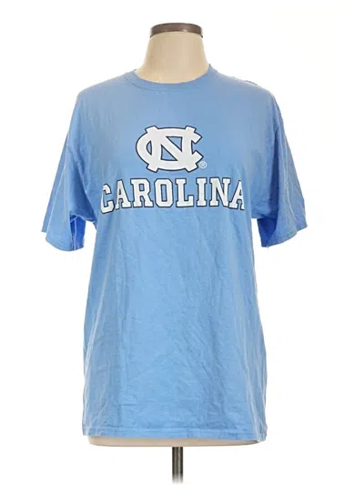 Pre-owned Champion Short Sleeve T-shirt In Blue