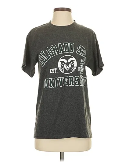 Pre-owned Champion Short Sleeve T-shirt In Gray