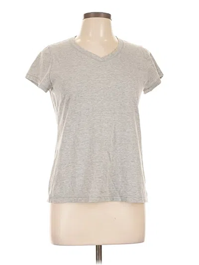 Pre-owned Champion Short Sleeve T-shirt In Gray