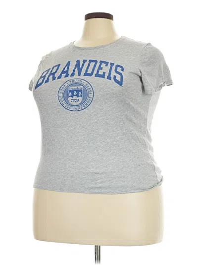 Pre-owned Champion Short Sleeve T-shirt In Gray
