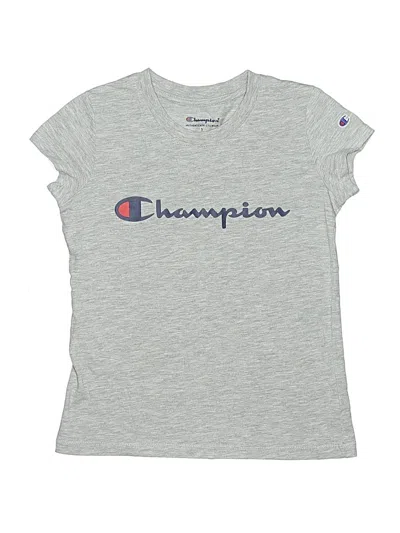Pre-owned Champion Kids' Short Sleeve T-shirt In Gray