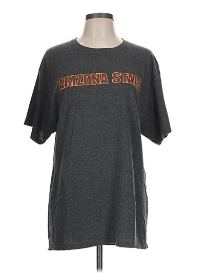 Pre-owned Champion Short Sleeve T-shirt In Gray