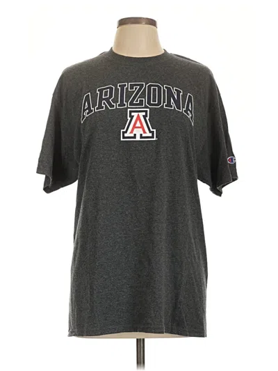 Pre-owned Champion Short Sleeve T-shirt In Gray