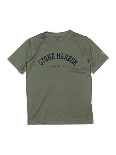 Pre-owned Champion Kids' Short Sleeve T-shirt In Green