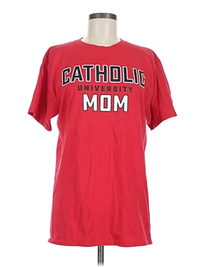 Pre-owned Champion Short Sleeve T-shirt In Red