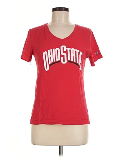 Pre-owned Champion Short Sleeve T-shirt In Red