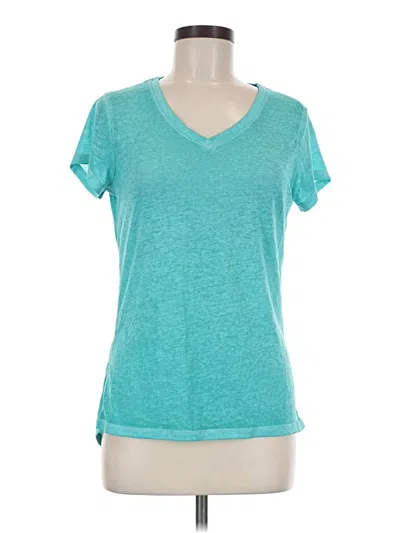Pre-owned Champion Short Sleeve T-shirt In Teal
