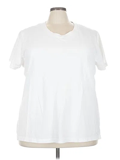 Pre-owned Champion Short Sleeve T-shirt In White