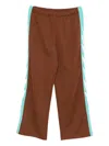 Champion Side-stripe Track Pants In Brown