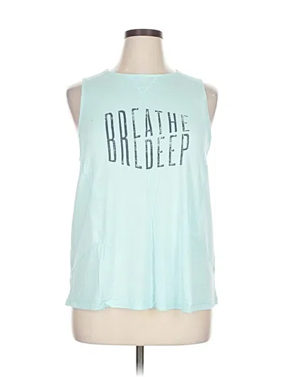 Pre-owned Champion Sleeveless T-shirt In Blue