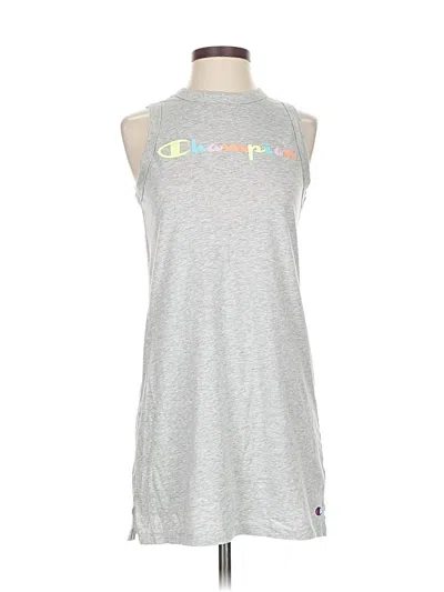 Pre-owned Champion Sleeveless T-shirt In Silver