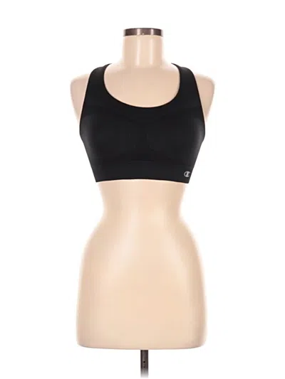 Pre-owned Champion Sleeveless Top Black Halter Neckline Tops