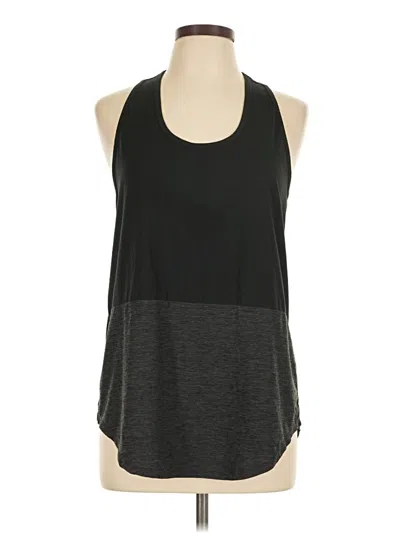 Pre-owned Champion Sleeveless Top Black Halter Neckline Tops