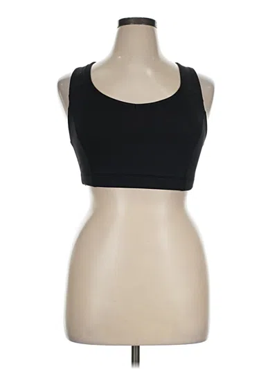 Pre-owned Champion Sleeveless Top Black Scoop Neck Tops