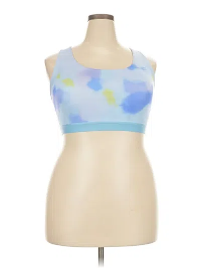 Pre-owned Champion Sleeveless Top Blue Halter Neckline Tops