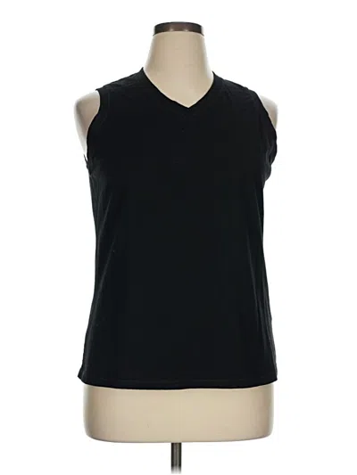 Pre-owned Champion Sleeveless T-shirt In Black