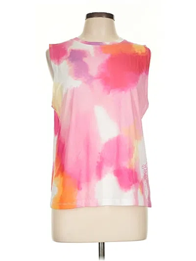 Pre-owned Champion Sleeveless T-shirt In Pink