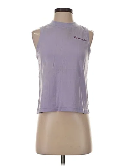 Pre-owned Champion Sleeveless T-shirt In Purple