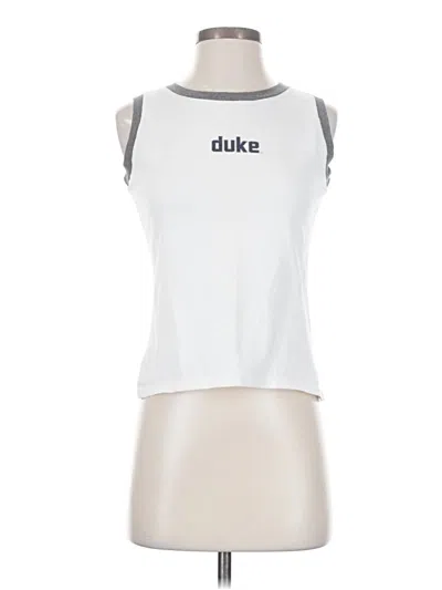 Pre-owned Champion Sleeveless T-shirt In White