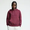Champion Small C Freshman Powerblend Hoodie In Burgundy