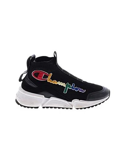 Pre-owned Champion Kids' Sneakers In Black