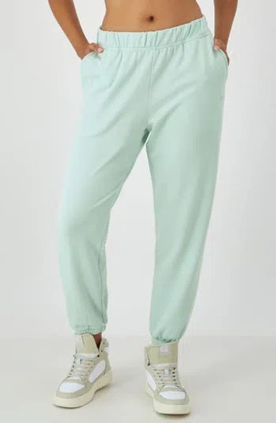 Champion Soft Knit Sweatpants In Frozen Pale Green