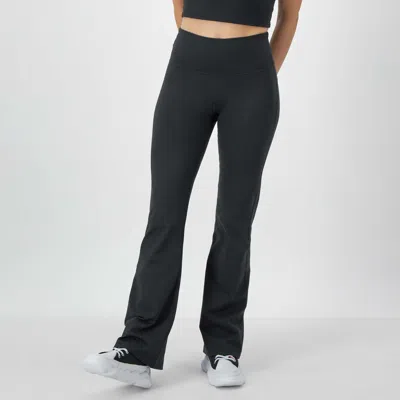Champion Soft Touch Flare Leggings, Anti Odor, C Logo In Blue