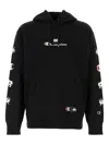 Champion Invaders Space Hooded Sweater In Black