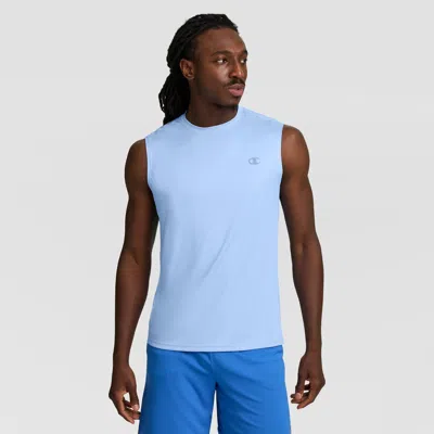 Champion Sport Muscle Tank, Reflective C Logo In Blue