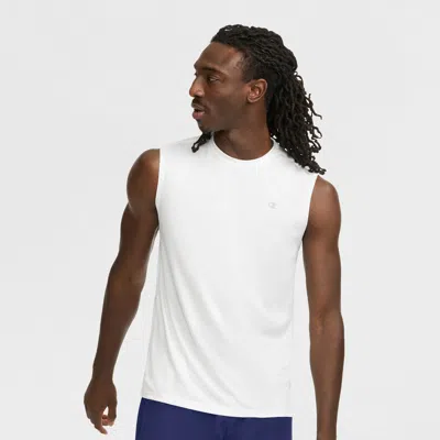 Champion Sport Muscle Tank, Reflective C Logo In White
