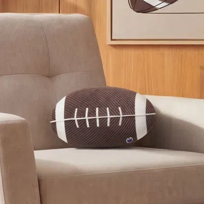 Champion Sport Shaped Pillows In Brown
