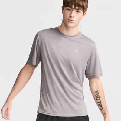 Champion Sport T-shirt, Reflective C Logo In Gray