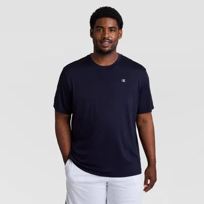 Champion Sport T-shirt, Reflective C Logo - Big & Tall In Blue