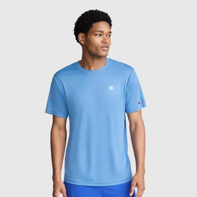 Champion Sport T-shirt, Reflective C Logo In Blue